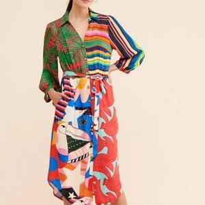 FARM Rio Ciela Midi Shirtdress